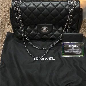 CHANEL AUTHENTIC BLACK BAG